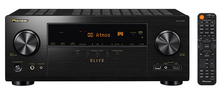 Pioneer Elite VSX-LX305 9.2-Channel Network AV Receiver with Dirac LIVE