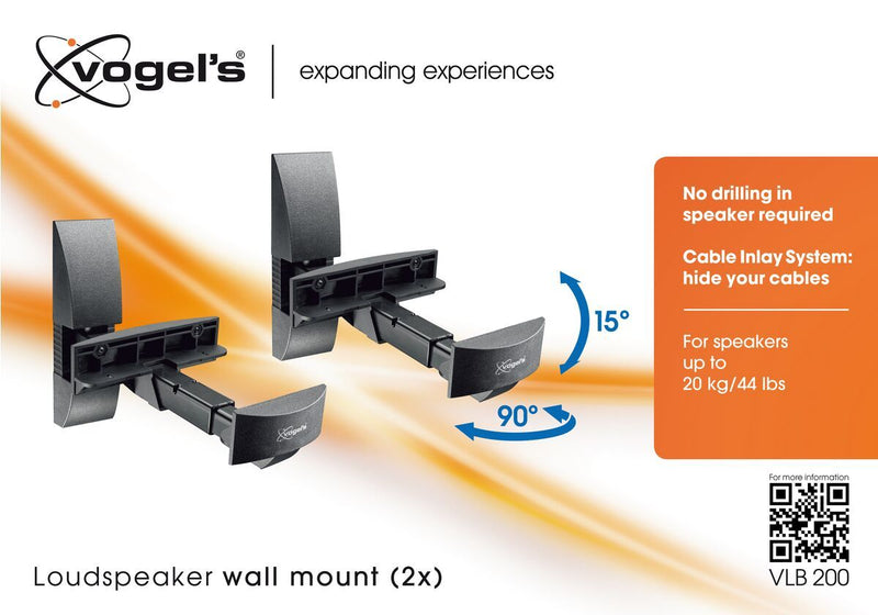 Vogels VLB 200 Speaker Wall Mount (2x)