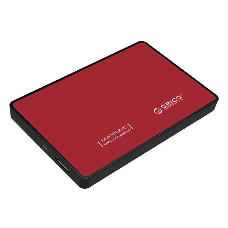 ORICO 2.5" USB3.0 External HDD Enclosure - Red