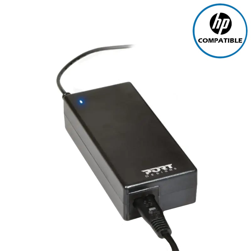 Port Connect 90W Notebook Adapter HP