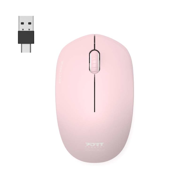 Port Connect MOUSE COLLECTION II WIRELESS Blush