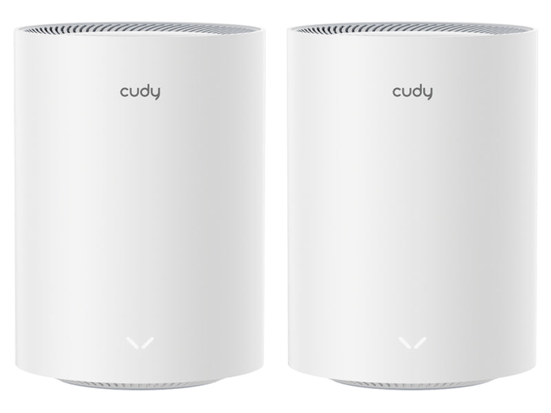 Cudy Dual Band WiFi 6 3000Mbps Multi-Gigabit Mesh 2-Pack | M3000 (2-Pack)