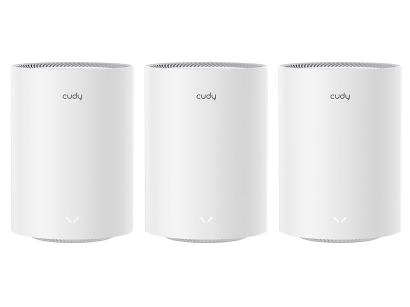 Cudy Dual Band WiFi 6 3000Mbps Multi-Gigabit Mesh 3-Pack | M3000 (3-Pack)