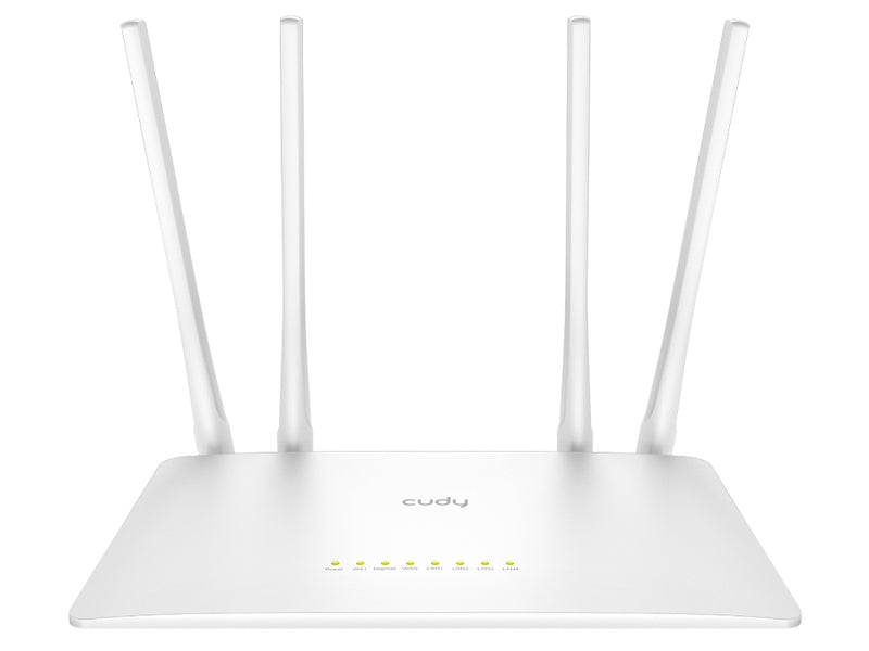 Cudy Dual Band WiFi 5 1200Mbps 5dBi Fast Ethernet Router | WR1200