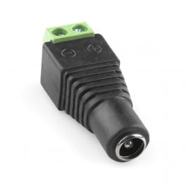 Folksafe Female Jack DC power Connector 10 Pck