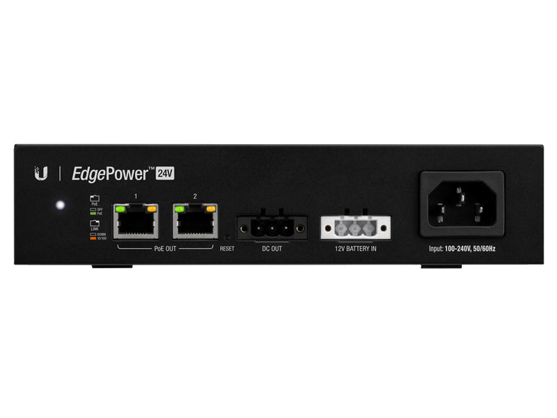 Ubiquiti UISP EdgePower 24V 72W Power Supply & Battery Backup | EP-24V-72W