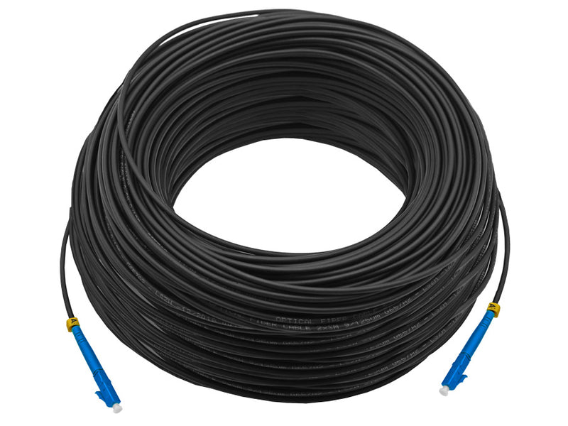 Scoop Fibre Outdoor Uplink Cable 150M LC-LC UPC 1Core