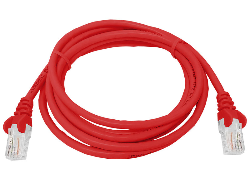 Linkbasic 2 Meter UTP Cat5e Flylead Red