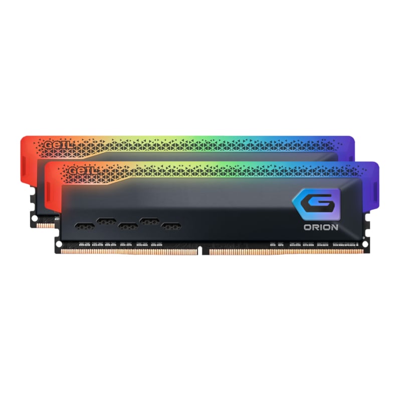 Geil Orion RGB 16GB KIT(2X8GB) 3200MHz DDR4 Desktop Gaming Memory-Gray