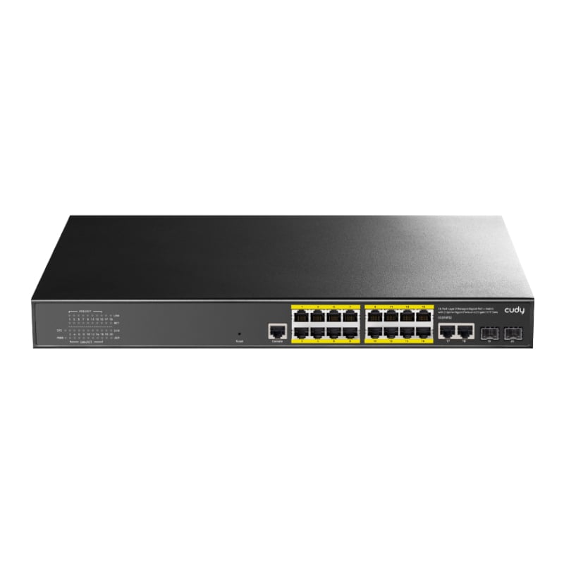 CUDY SWITCH GIGABIT 16PORT 200W MANAGED