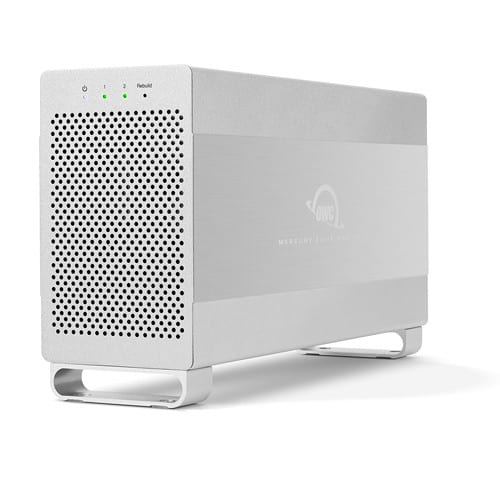 OWC 2 Bay Mercury Elite Pro USB3.1|ESATA RAID 0TB