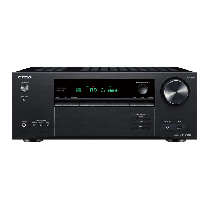 Onkyo TX-NR6100 8K 7.2 Channel THX Certified AV Receiver