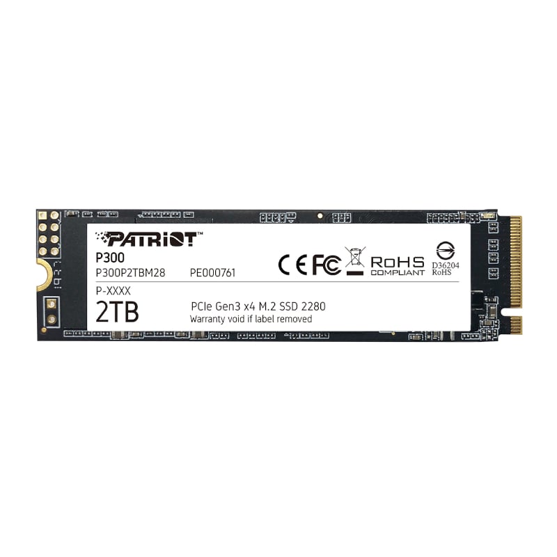 Patriot P300 2TB M.2 PCIe NVMe SSD