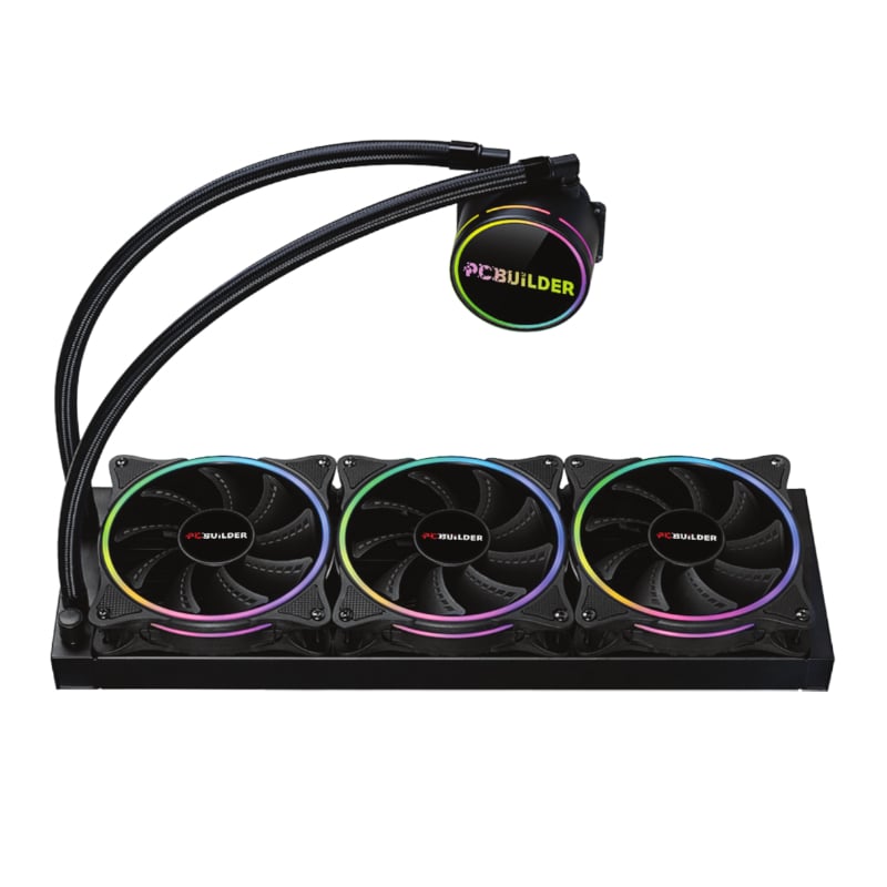 PCBuilder Hydro Chill 360MM AIO Liquid CPU Cooler ARGB