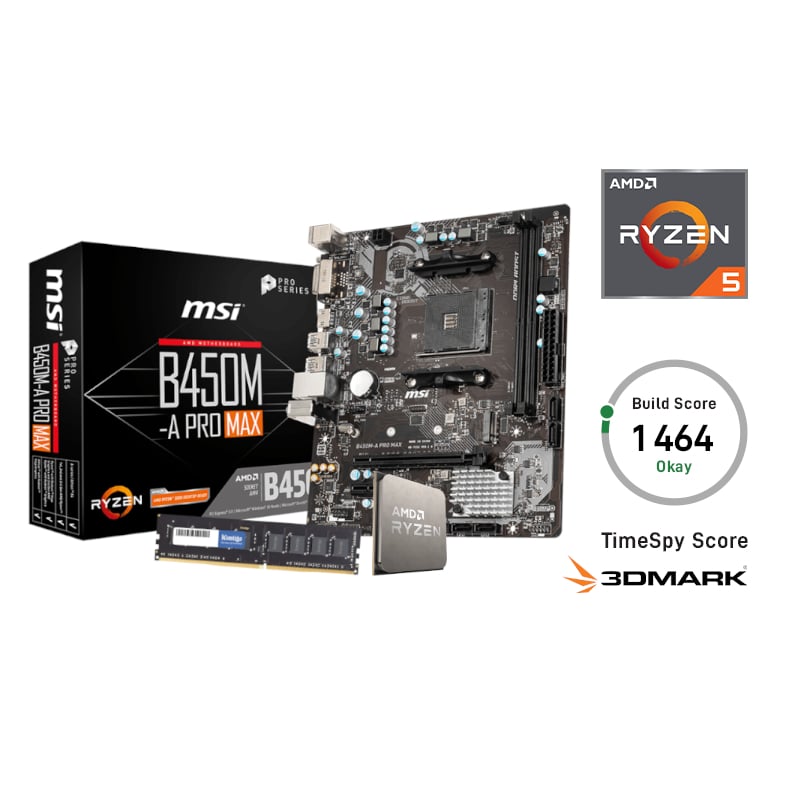 PCBuilder AMD Ryzen 5 4600G LEVEL UP Core Upgrade Kit