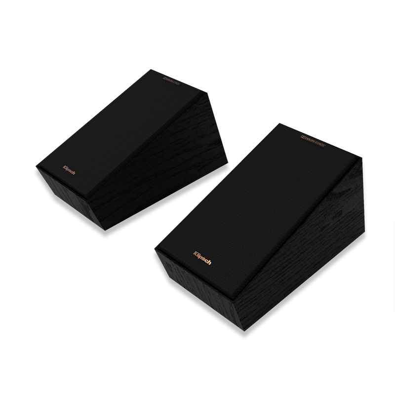 Klipsch Reference R-40SA Black Dolby Atmos Surround Sound Speakers