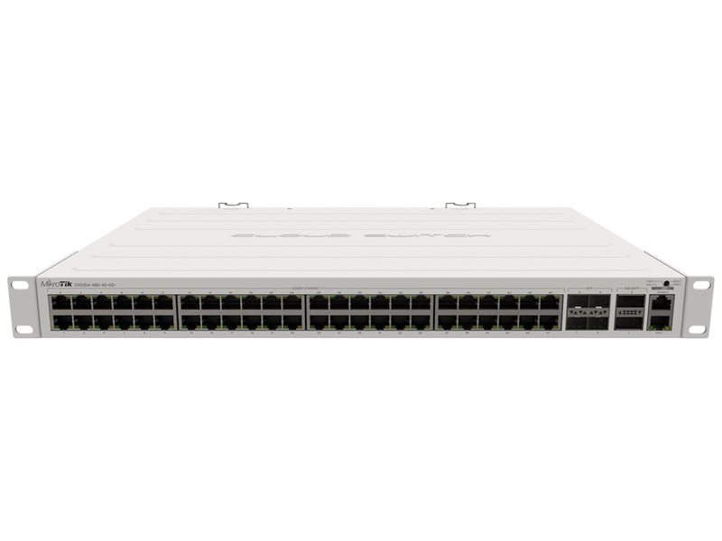 MikroTik Cloud Router Switch 48 Port Gigabit 4SFP+ 2 QSFP+ | CRS354-48G-4S+2Q+RM