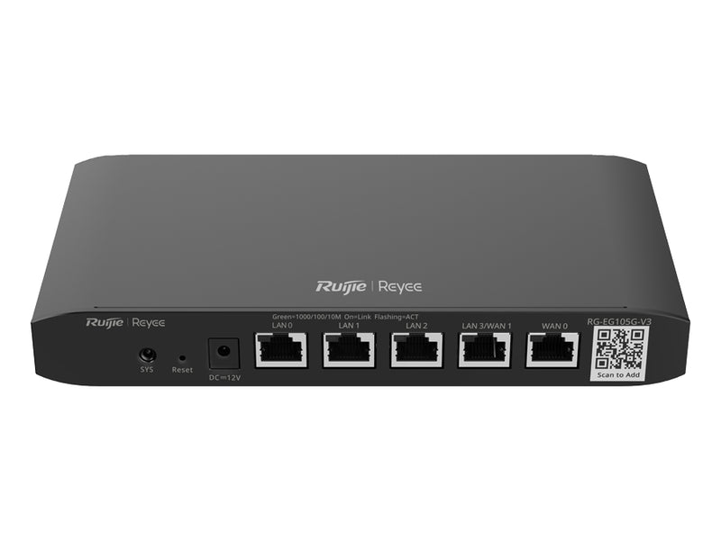 Reyee 5 Port Gigabit 2 WAN Cloud Router | RG-EG105G