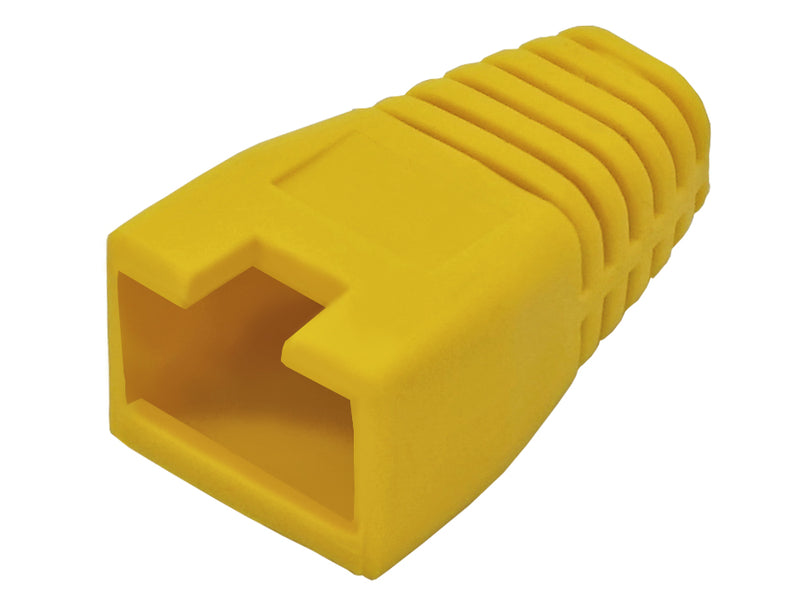 Linkbasic Yellow Boots RJ45