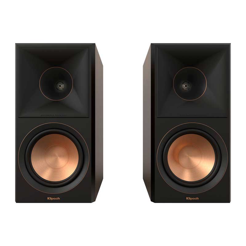 Klipsch Reference Premiere RP-600M II Ebony Bookshelf Speaker - Pair