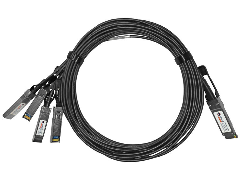 Linkbasic Breakout Cable 3m 1 QSFP to 4 SFP+ Uplink Cable