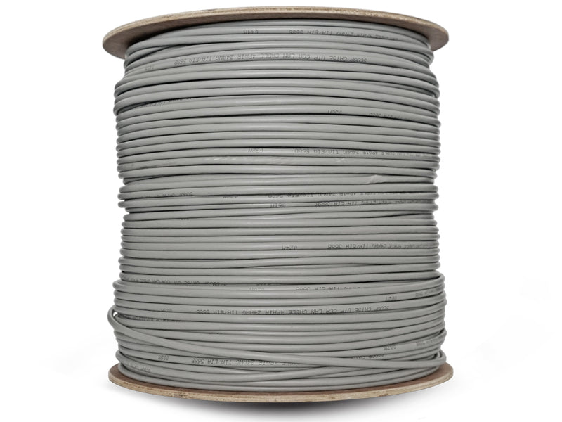 Scoop 500m Drum Cat5e CCA Grey UTP Cable