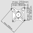 Vision TM-ST2 Short-Throw Projector Wall Mount