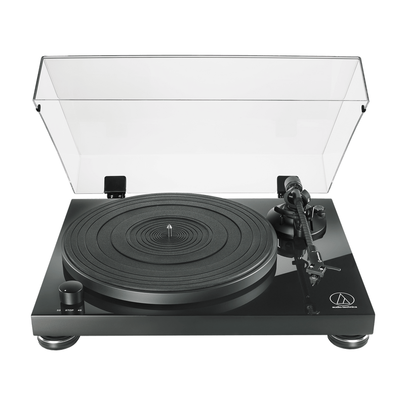 Audio Technica AT-LPW50PB - Manual Belt-Drive Turntable - High Gloss Black