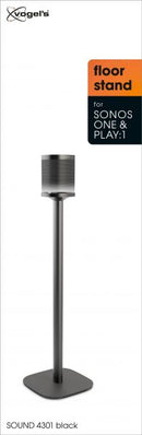 Vogels Speaker Stand For Sonos One & Play:1 - Black